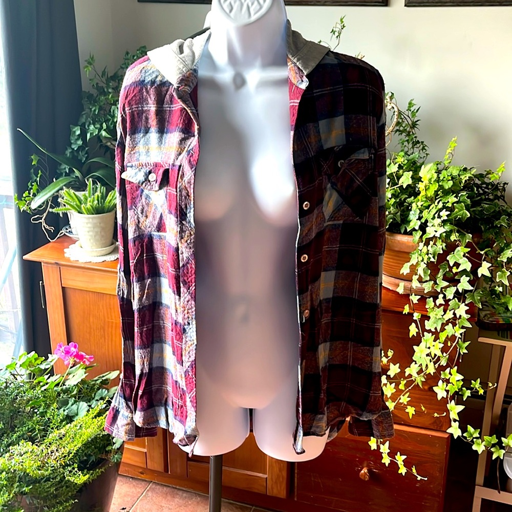 Hooded flannell
